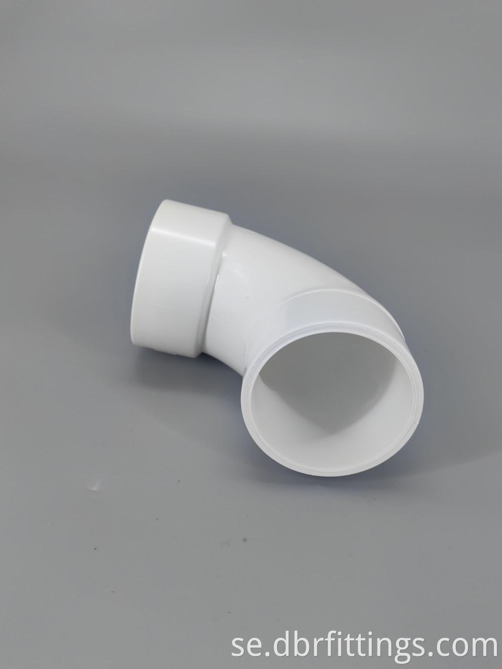 PVC fittings 90 STREET ELBOW for city building